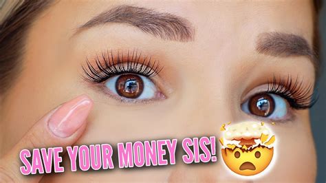 Diy Permanent Waterproof💦 Eyelash Extensions Youtube