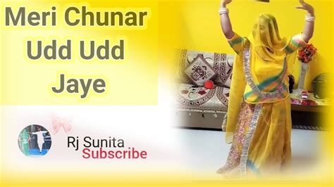 Meri Chunar Udd Udd Jaye Falguni Pathak Rajasthani Dance Youtube