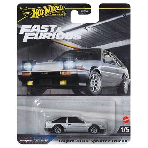 Машинка Hot wheels 1 64 Форсаж Toyota AE86 Sprinter Trueno Collector
