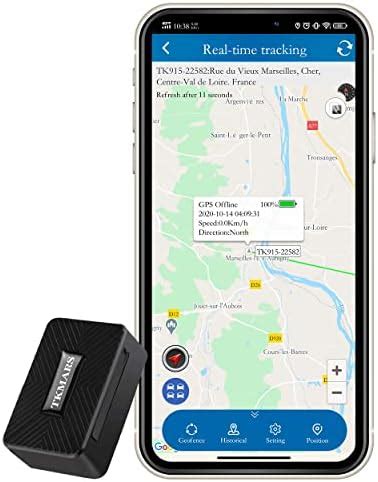 Mini Traceur Gps Avec Micro Pour Voiture Moto V Lo Scooter Sac Personne