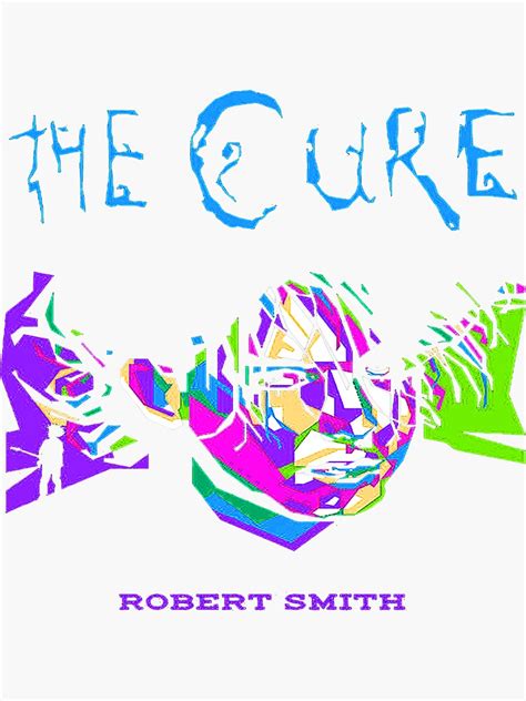 "The Cure Logo art" Sticker for Sale by rshoulers | Redbubble