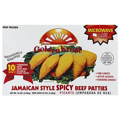 Golden Krust Beef Patties 10 ea | Frozen Foods | FairPlay Foods