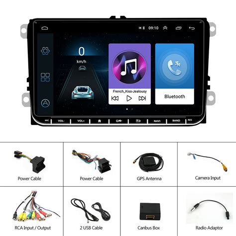 Radio Est Reo Para Autom Vil Gps Apple Carplay Para Vw Volkswagen Jetta