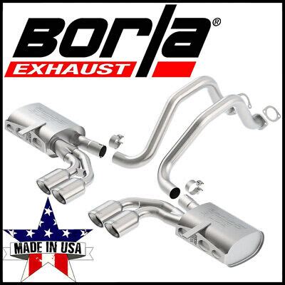 Borla S Type Cat Back Exhaust System Fits 1997 2004 Chevy Corvette