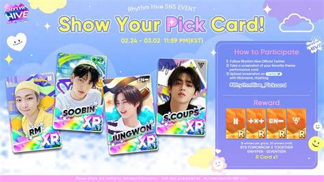 220224 Show Your Pick Card Event Notice 12pm 224 1159pm 32 Kst