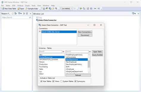 Using Odbc Drivers With Jmp