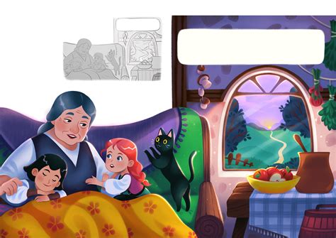 Children’s book «Бабушка, я скучаю!» on Behance