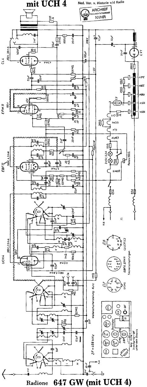 Radione 647gw Ac Dc Receiver Sch Service Manual Download Schematics