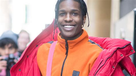 A AP Rocky Was Peak Menswear At Raf Simons Calvin Klein Show GQ