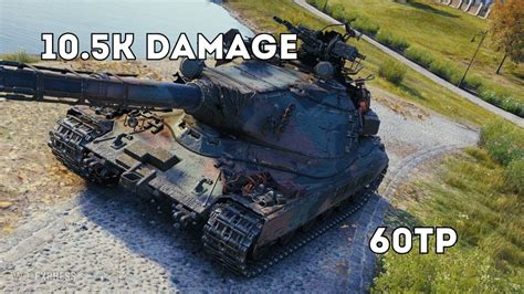 60TP Lewandowskiego WoT 7 KILLS 10 5K DAMAGE YouTube