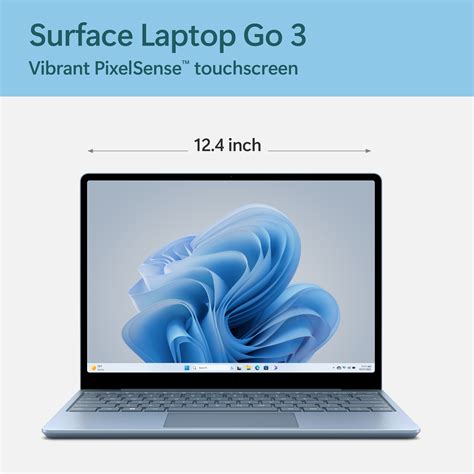 Microsoft Surface Laptop GO 3 (Ice Blue) | i5-1235U | 8/16GB RAM 256GB ...