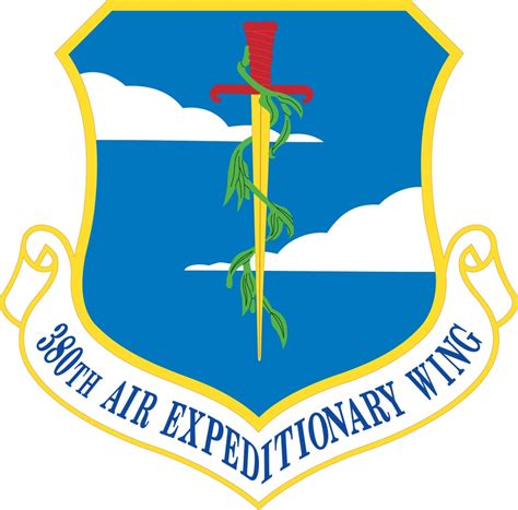 Coat Of Arms Crest Of 380th Air Expeditionary Wing US Air Force