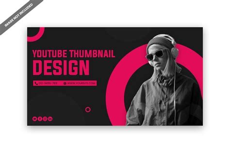 Premium Psd Premium Youtube Thumbnail Design