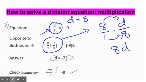 Division Two Step Equation