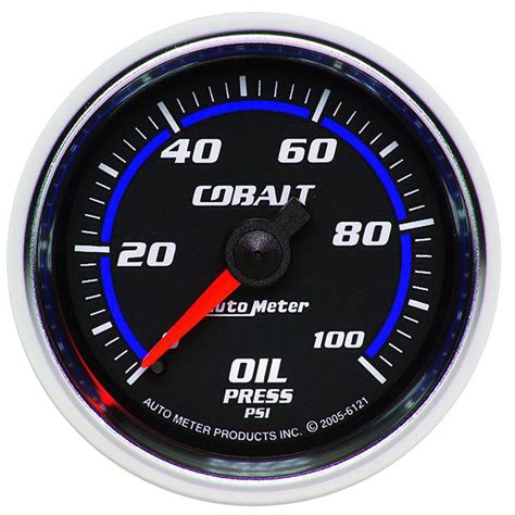 Autometer In Oil Pressure Gauge Psi Stepper Motor Cobalt