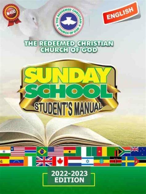 Rccg Sunday School Student Manual 2 October 2022 A Lifestyle Of