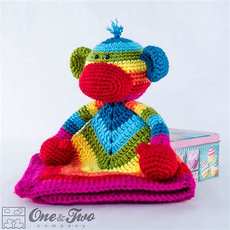 Ravelry Rainbow Sock Monkey Lovey Pattern By Carolina Guzman