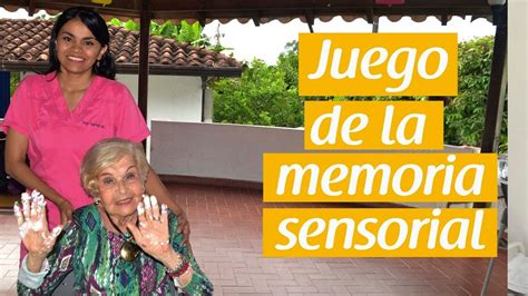 Juego De La Memoria Sensorial Para El Adulto Mayor Terapia