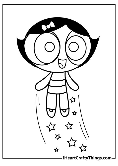 Powerpuff Girls Buttercup Coloring Pages Themelower