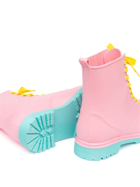 Pink Womens Rain Boots Dedoles