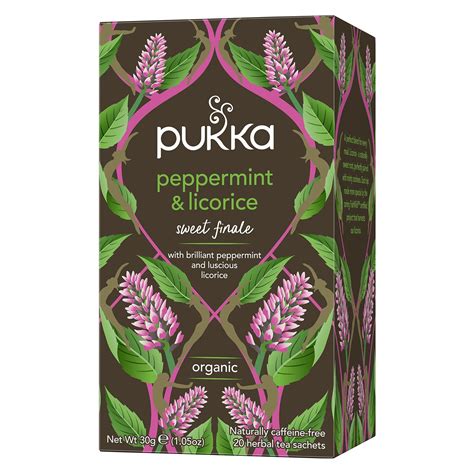 Pukka Herbs Örtte Peppermint And Licorice 20 Påsar