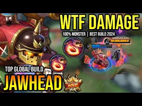 Jawhead Best Build Top Global Jawhead Gameplay Mobile Legends