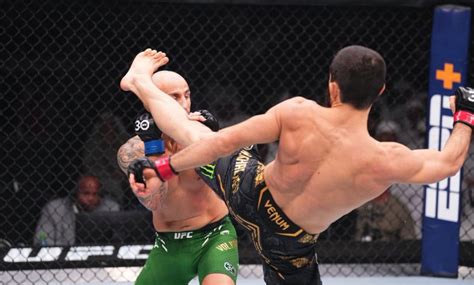 UFC 294 Results: Islam Makhachev stops Alexander Volkanovski in Round 1 (Video) | BJPenn.com