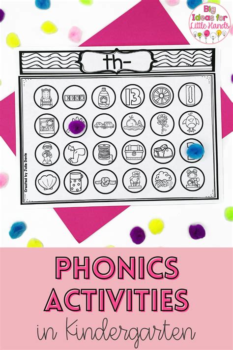 Hands On Phonics Activities For The Primary Classroom Artofit