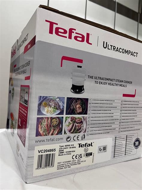 Tefal Ultracompact 3 Tier (9L) VC2048, TV & Home Appliances, Kitchen ...