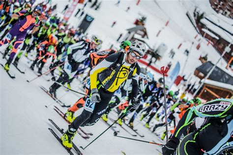 SKI ALPINISME CHAMPIONNATS DE FRANCE Laétitia Roux et William Bon