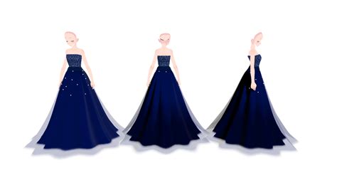 Mmd Night Sky Dress Dl By Waruikashu On Deviantart