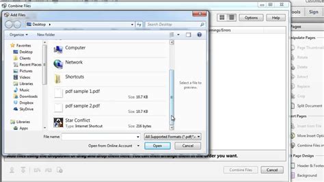 How To Combine Pdfs Into One Youtube