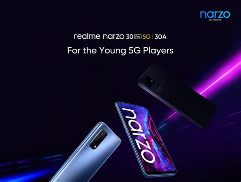 Realme Narzo 30a Narzo 30 Pro 5g Specifications Appear Well Before Launch Gizmochina