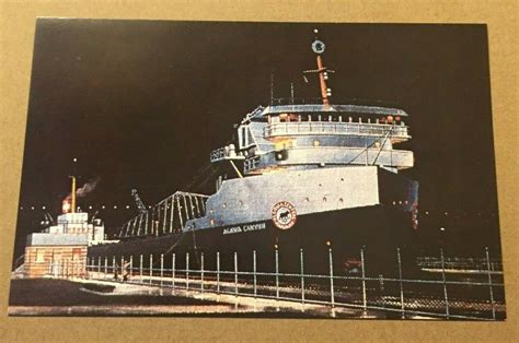 Vintage Postcard Unused Agawa Canyon Carrier At Sault Ste Marie