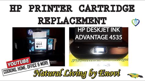 Ep 38 Replacing The Printer Ink Cartridge In Hp4535 Deskjet Ink Advantage Printer For Home