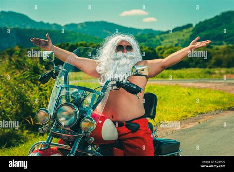 Fat Man On Motorcycle Hi Res Stock Photography And Images Alamy