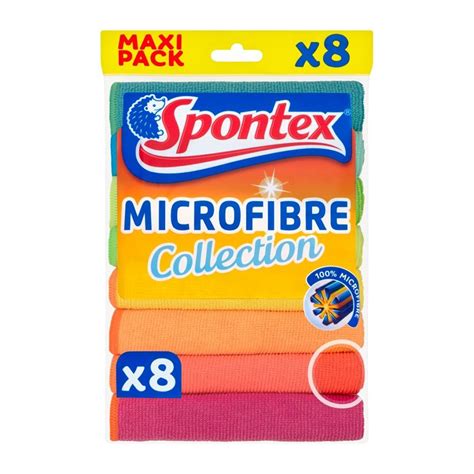 Buy Spontex Wiping Microfiber Multipurpose 8 At Best Price GrocerApp