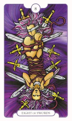 Lá Eight of Swords Revelation Tarot 2024