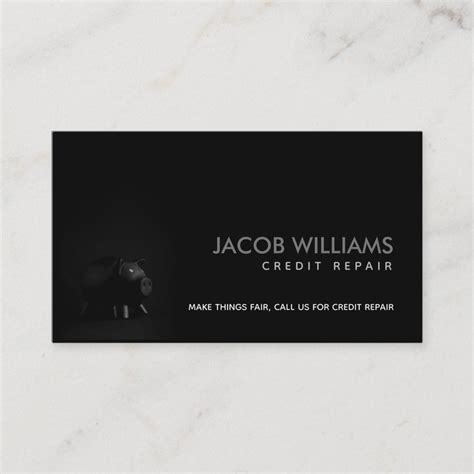 Credit Repair Slogans Business Cards Zazzle