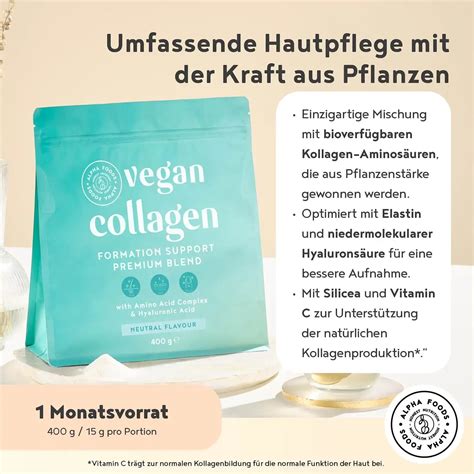 Vegan Collagen Formation Support - Neutral | Alpha Foods