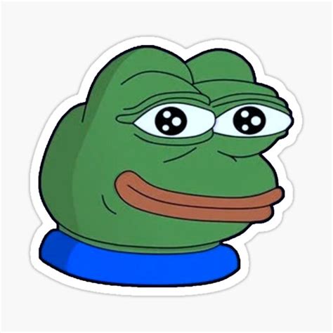 "Pepe Meme - Happy" Sticker for Sale by Kxwee | Redbubble