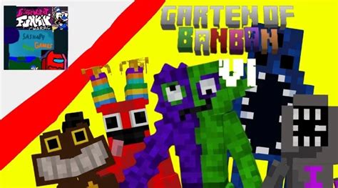 Garten Of Banban 6 Addon Minecraft By Sahsa84 Minecraft Mod