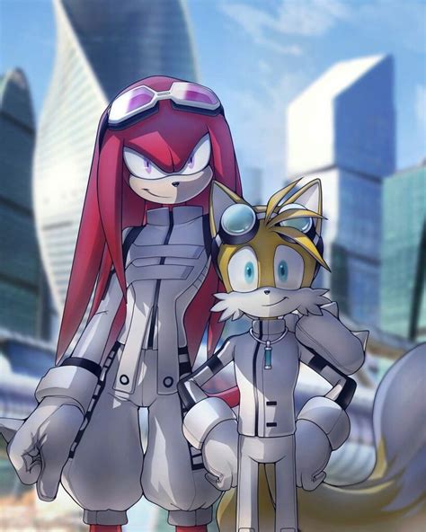 Knuckles and Tails by nivven | Desenhos do sonic, Arlequina e coringa ...