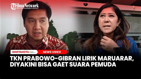 Tkn Prabowo Gibran Lirik Maruarar Sirait Usai Hengkang Dari Pdip