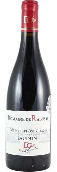 Côtes du Rhône Villages Laudun Rouge 2019 Domaine de Rabusas Mon