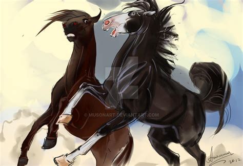 The Devil Horse By Musonart On Deviantart