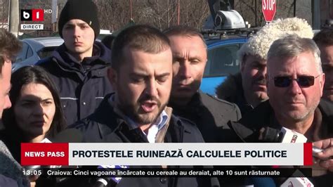 Reprezentant al protestatarilor Fermierii și transportatorii nu se