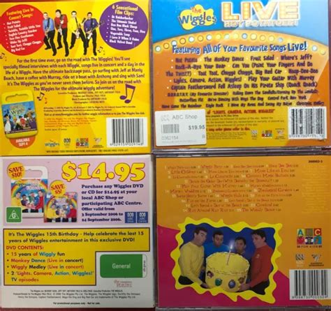 Wiggles Live Hot Potatoes Hoop Dee Doo Wiggles 2 Dvd 79 50