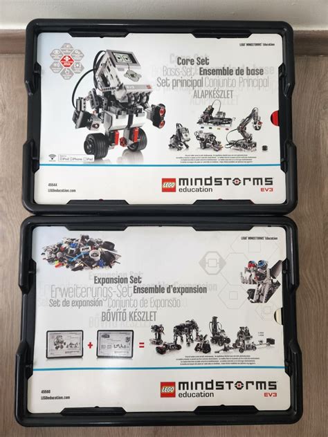 Lego Mindstorms Education Ev3 Core Set 45544 And Expansion Set 45560