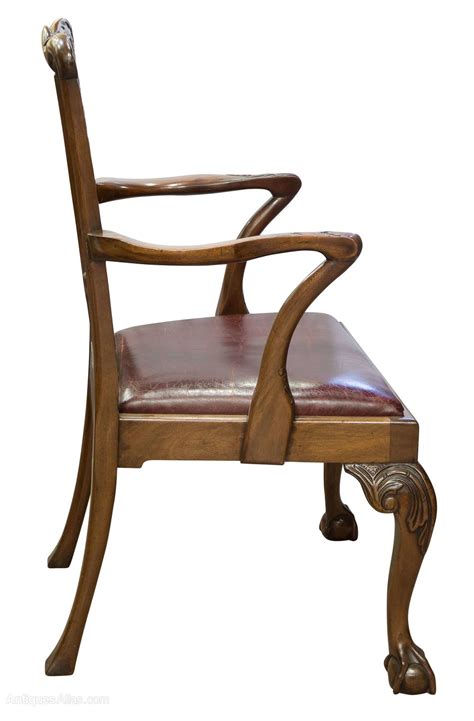 Chippendale Style Desk Chair As1000a281 C0679 Antiques Atlas